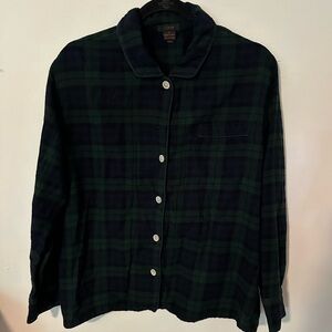 J. Crew Tartan Flannel Button Down Shirt